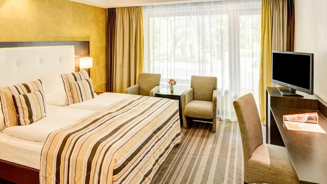 Standard room bed